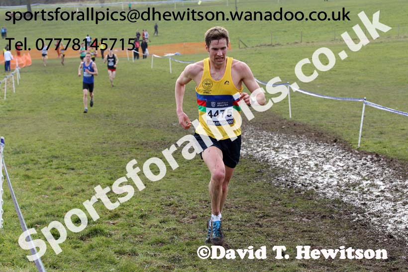 Senior mens 2016 Inter Counties Cross Country Champs. and Cross Challenge Final, Cofton Park, Birmingham. Photo: David T. Hewitson/Sports for All Pics